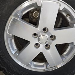 18 Inch Jeep Wrangler Wheels Only All 5