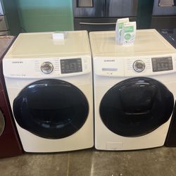 Samsung Front Load Washer And Electric Dryer Set 1 Year Warranty 