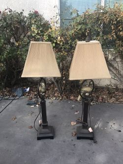 2 set lamps Moving sale
