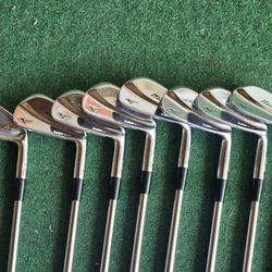 Mizuno Irons 3-pw X100 Standard Loft&lie, Golf Pride Tour Wrap Midsize Grips