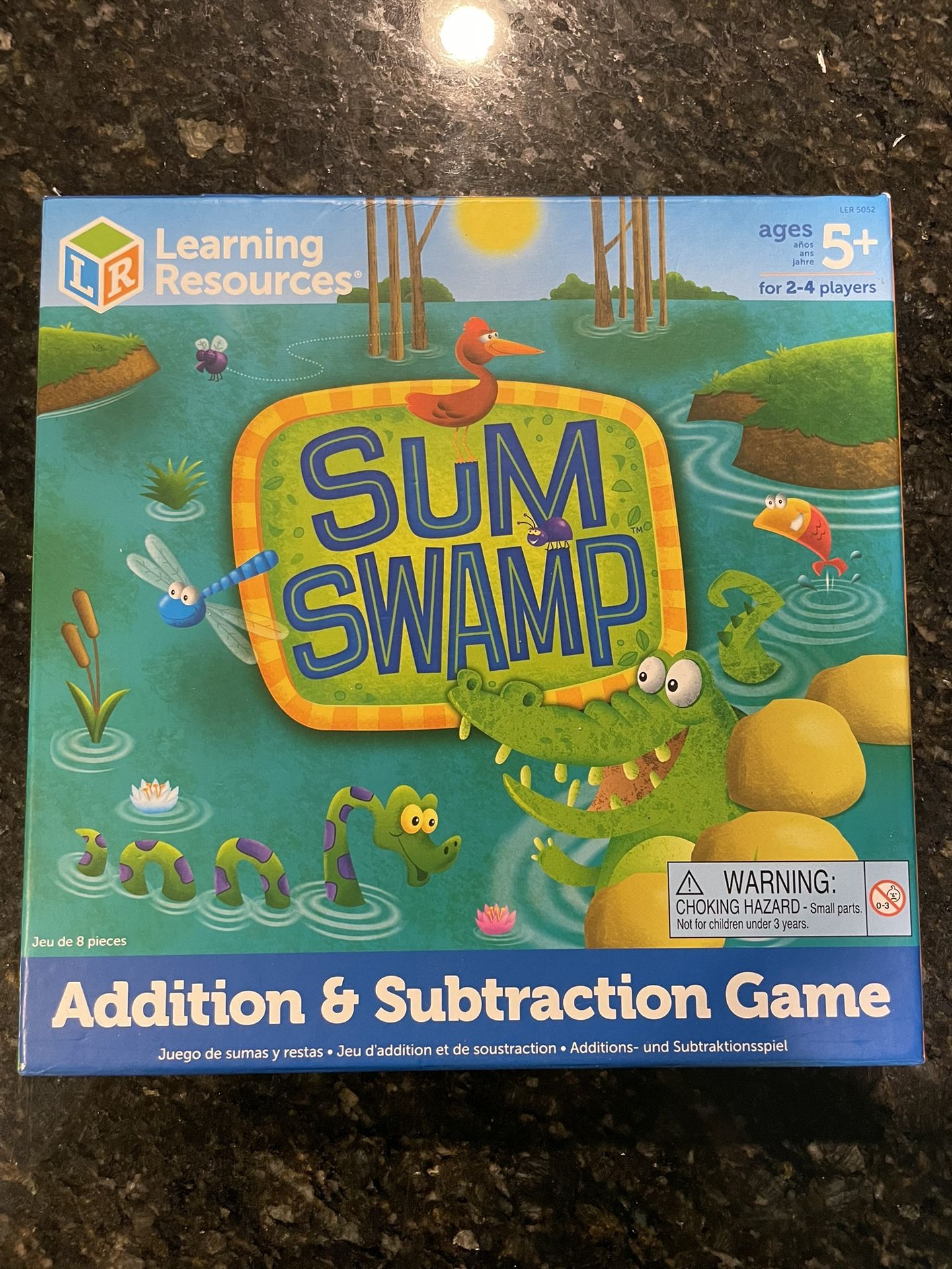 Learning Resources Sum Swamp Addition & Subtraction Board Game