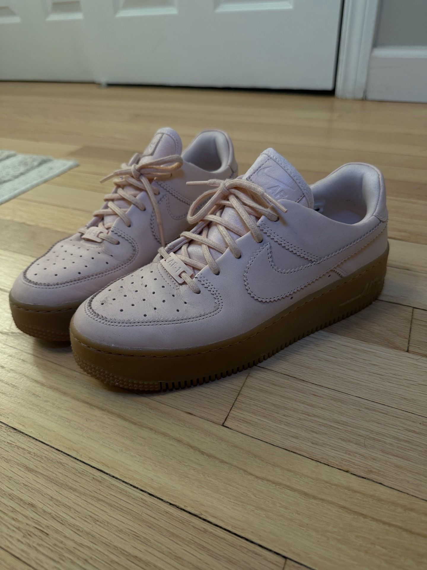 Pink Nike forces