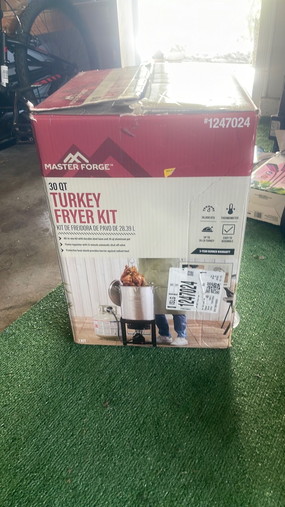 Turkey fryer kit MASTER FORGE