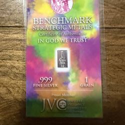 1 Grain .999 Fine Silver