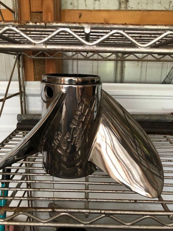 Tempest Stainless Steel Prop