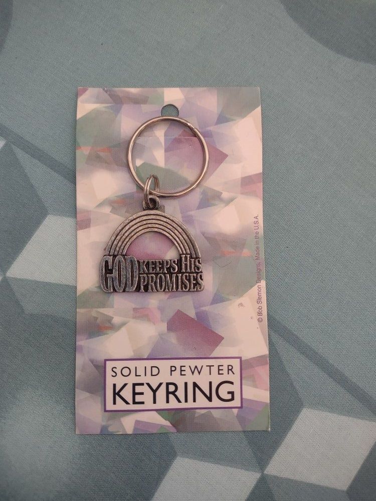 Solid Pewter Keyring