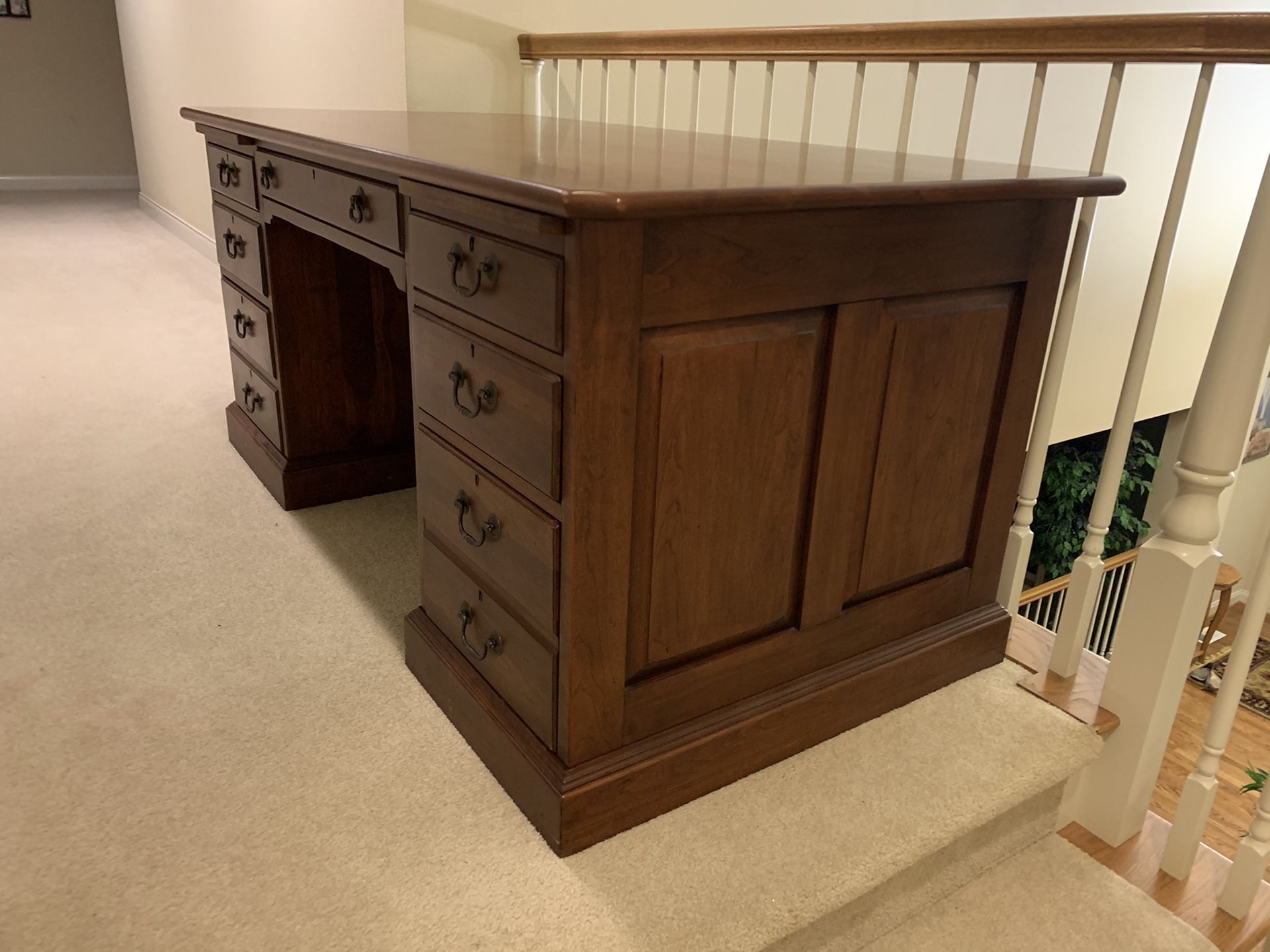 Lexington Furniture Bob Timberlake executive solid cherry desk for Sale