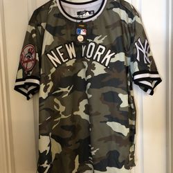 Yankees MLB Original Rare Camo Jersey