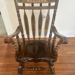 Solid Hard Wood Rocker
