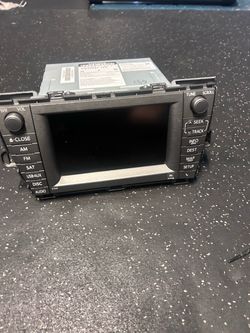 Toyota JBL Navigation Head Unit Radio