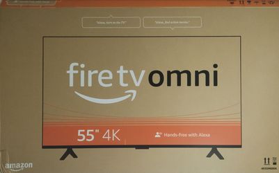 OMNI 55" 4K HDTV  &  SOUNDBAR
