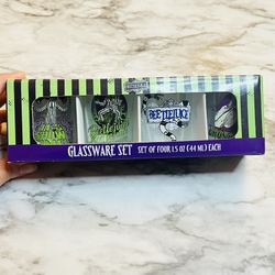 Beetlejuice Shot Glass Cups