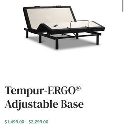 Queen Size TEMPUR‑Ergo Smart Base (adjustable) — Lake Forest, CA