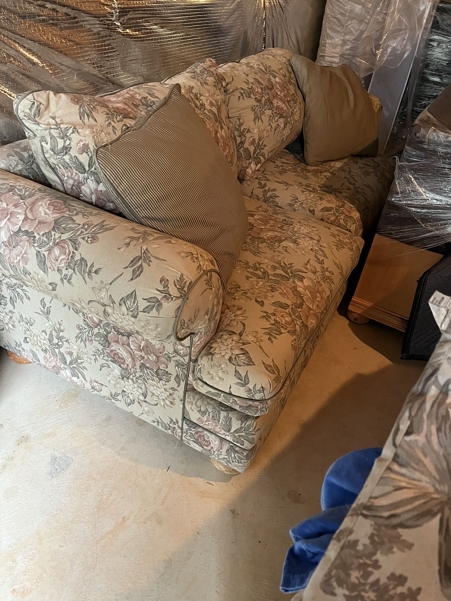 Sofa With Pillows