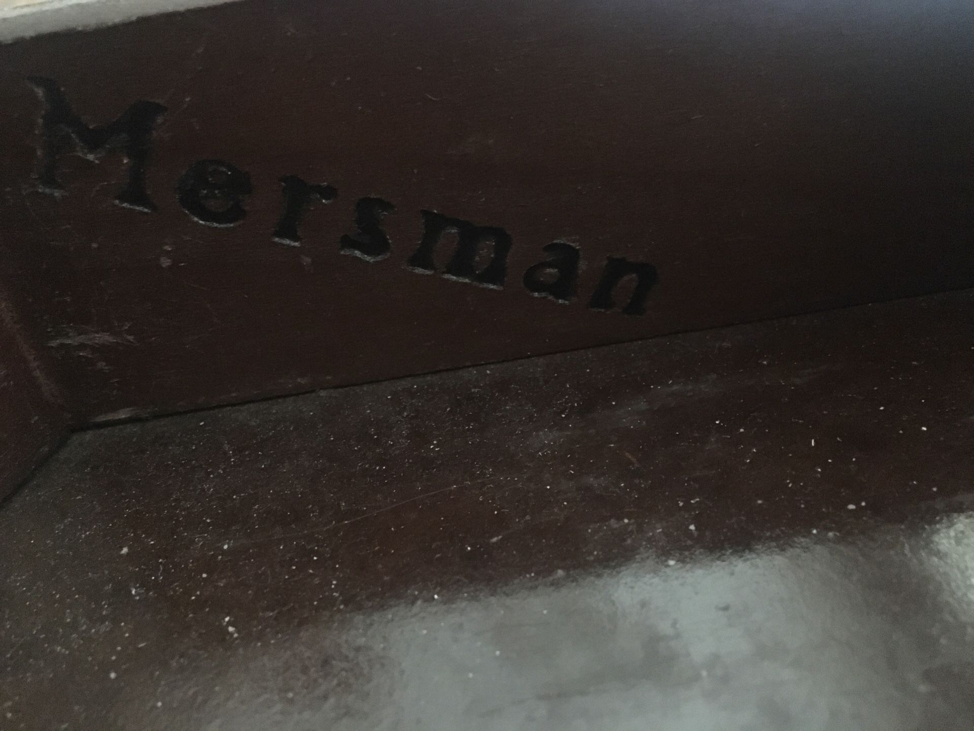 Antique Mersman 8674 table