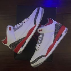 Air Jordan 3 Retro Fire Red (2022)