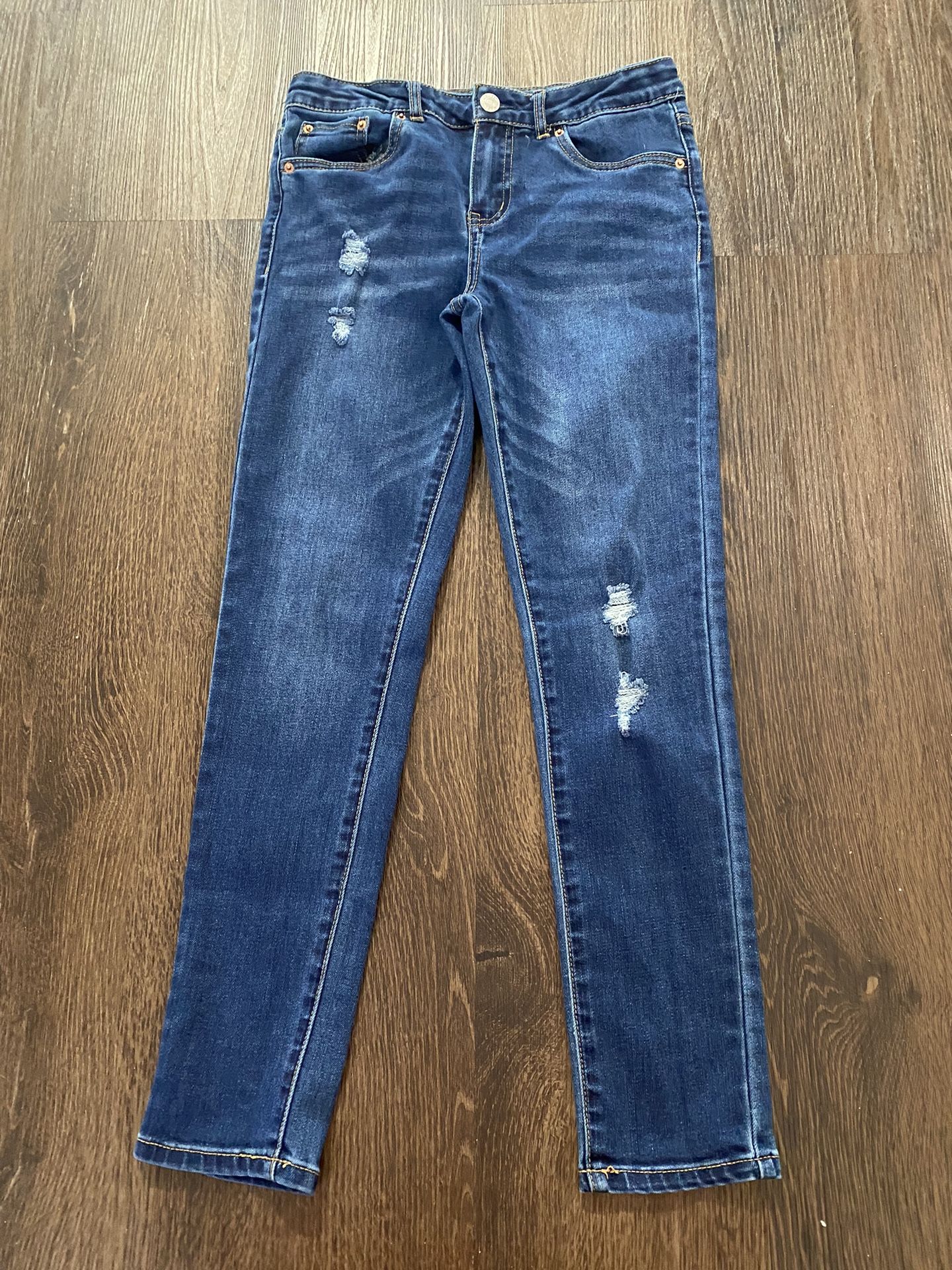 Girls Super Skinny Jeans By Levis Size 12 #9