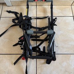 Allen Sports Deluxe color negro Soporte para maletero para dos bicicletas.