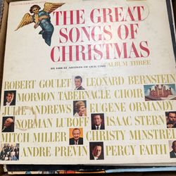 Goodyear Great Songs of Christmas - Vol 3 -  Vinyl Record w/ CD transfer in Case