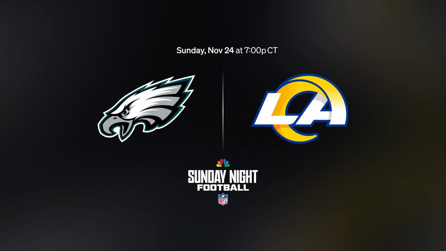 Sunday Night Football Rams Vs Eagles