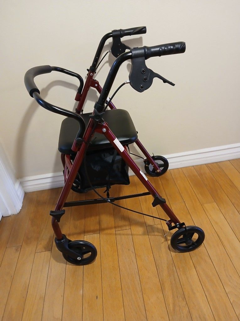 Walker Brand New Folding Seat And Bag