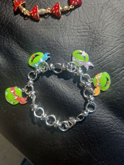 Ninja Turtle Charm Bracelet