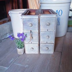 Little Sewing Machine Drawers with Locking Key