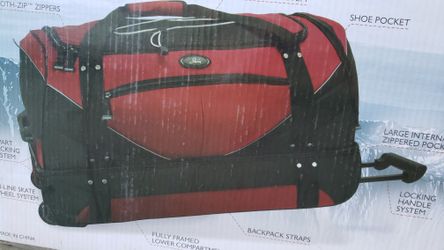 Splitcase wheeled nylon
