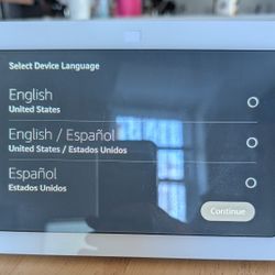 White Echo show 8 (3rd Gen)