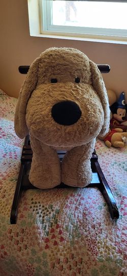 Plush Rocking Dog