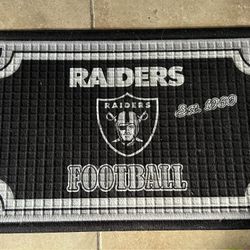 Raiders Door Mat 35$