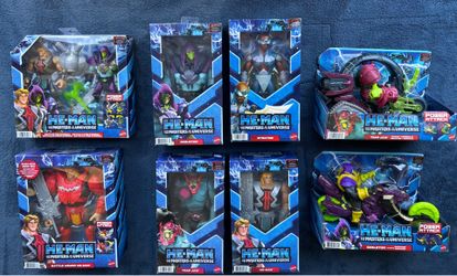 Masters of The universe Figures Brand New