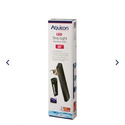 aqueon led strip light fixture for aquariums 20" L