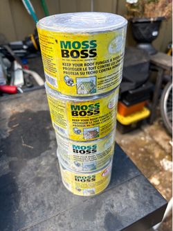 Moss Boss Zinc Strips for Moss Control on Roofs