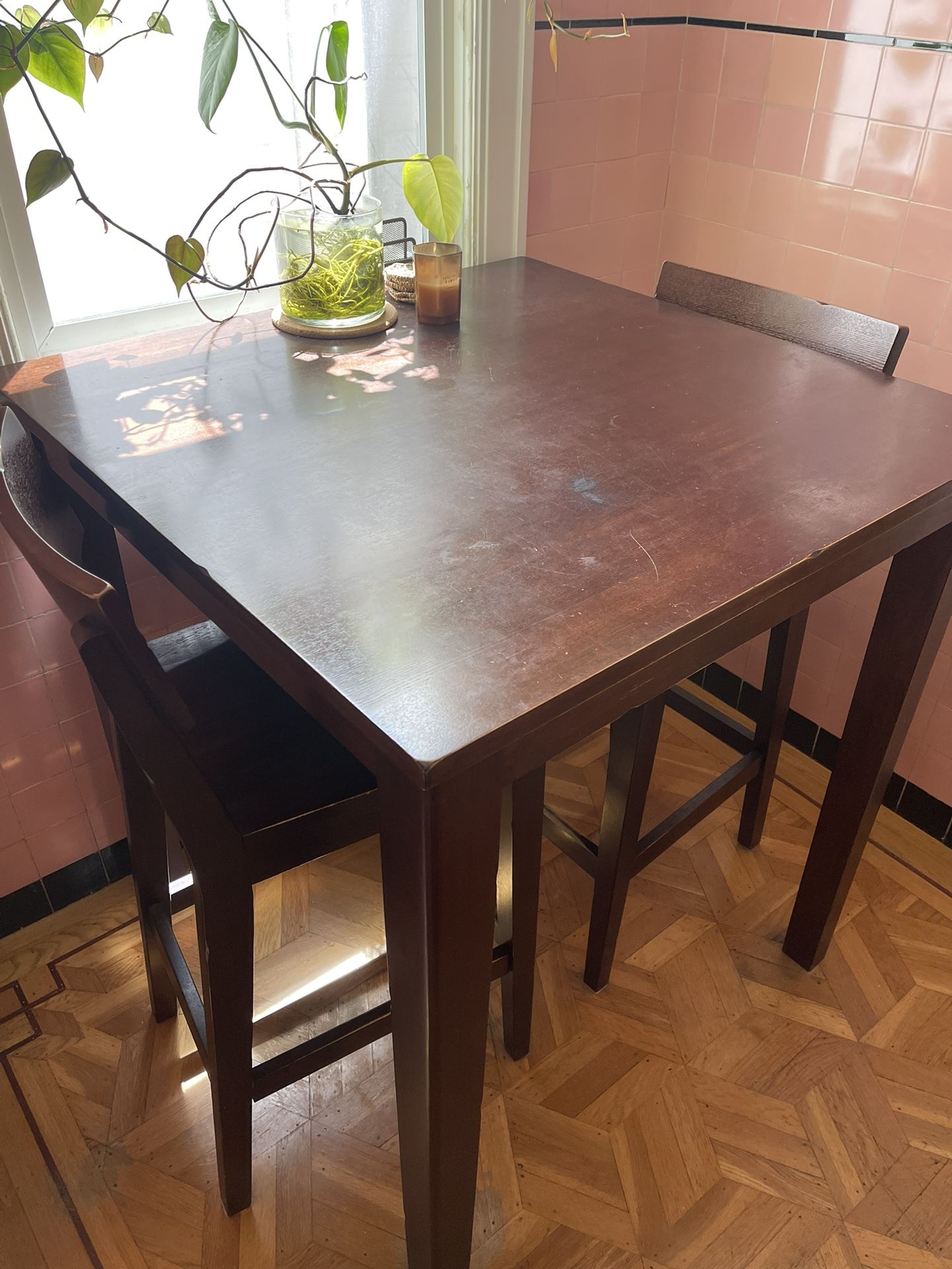 High Top Table and Chairs