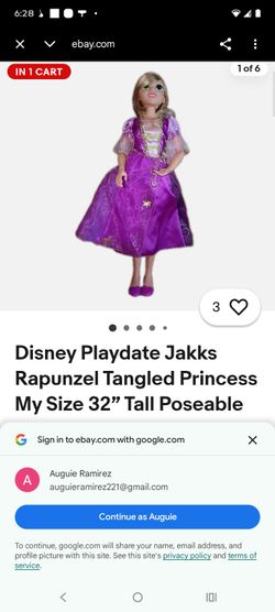 Oversized Disney doll