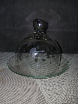 Small glass with cover