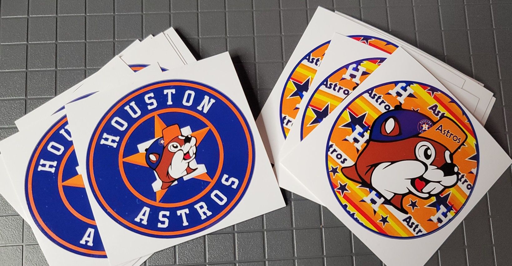 Houston Astros Vinyl Stickers
