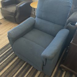 Blue Rocking Chair