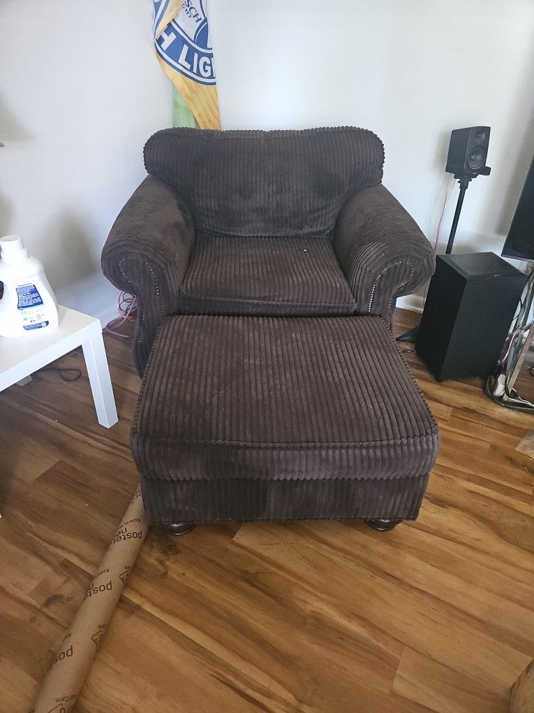 Chair And Ottoman