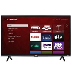 tcl 32s327 32 in roku smart tv with remote 