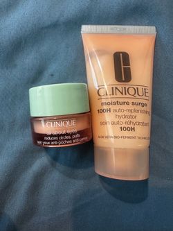 Clinique Peach Moisture Surge & Mint All About Eyes Duo