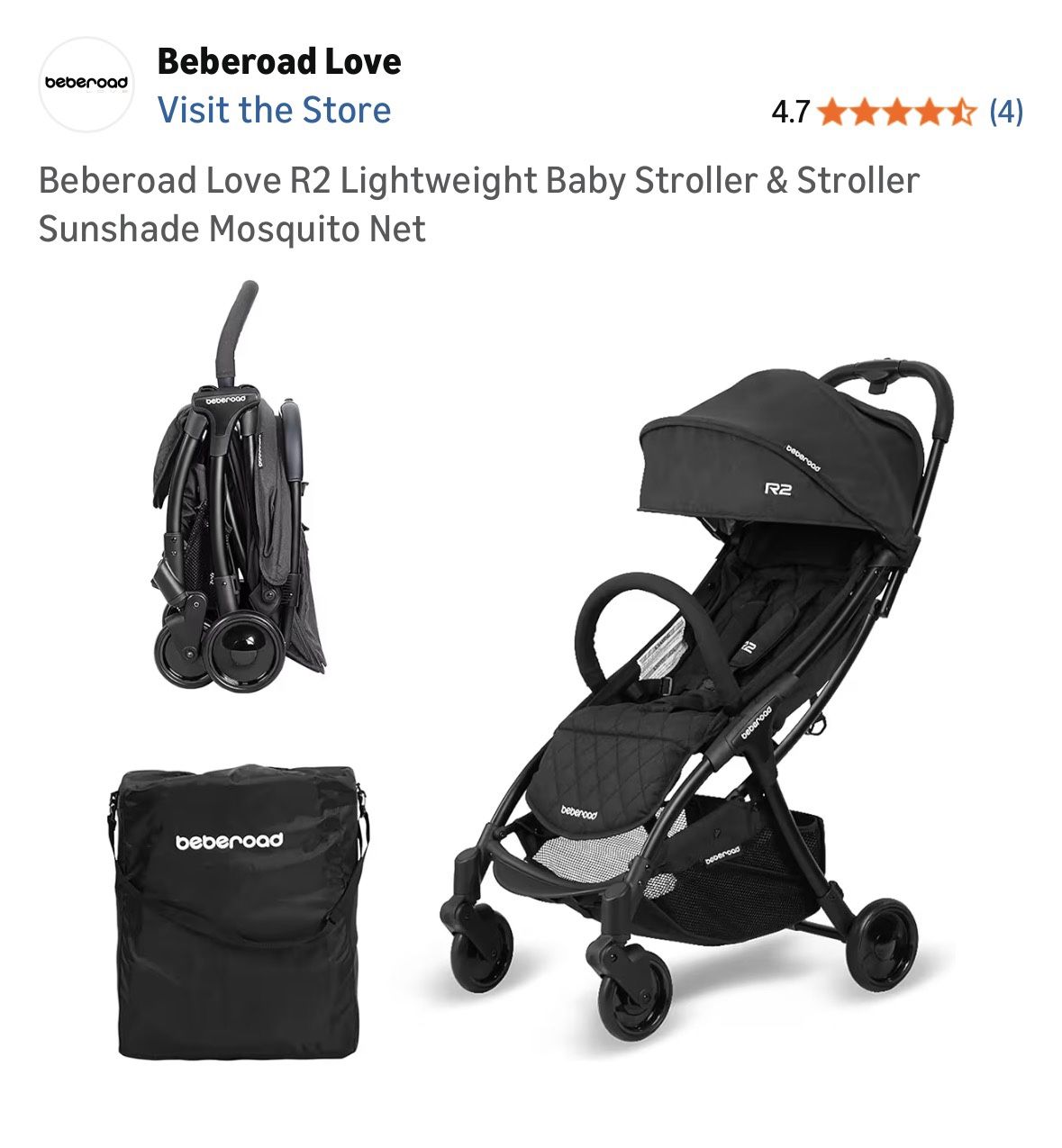 NEW! Baberoad Travel Stroller