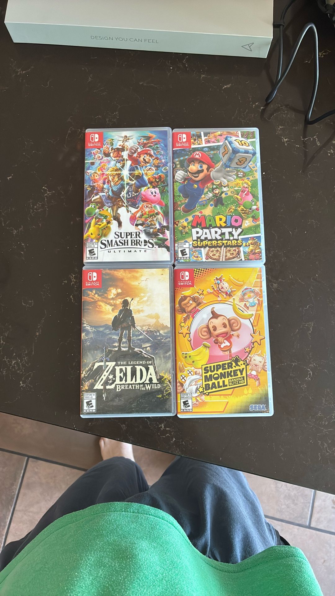 Nintendo Switch Game Bundle – Smash Bros, Zelda, Mario Party + More