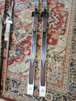 Fischer E99 double crown cross country skis
