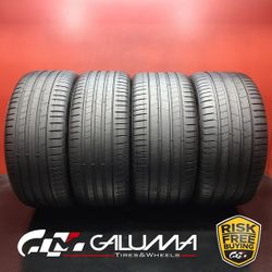 Set of 4 Tires LikeNEW Pirelli P Zero PZ4 Run Flat 275/40R21 & 315/35R21 #92926