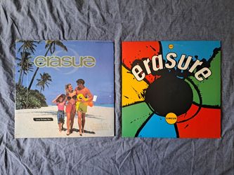 2 Erasure Vinyl Records 80s Music