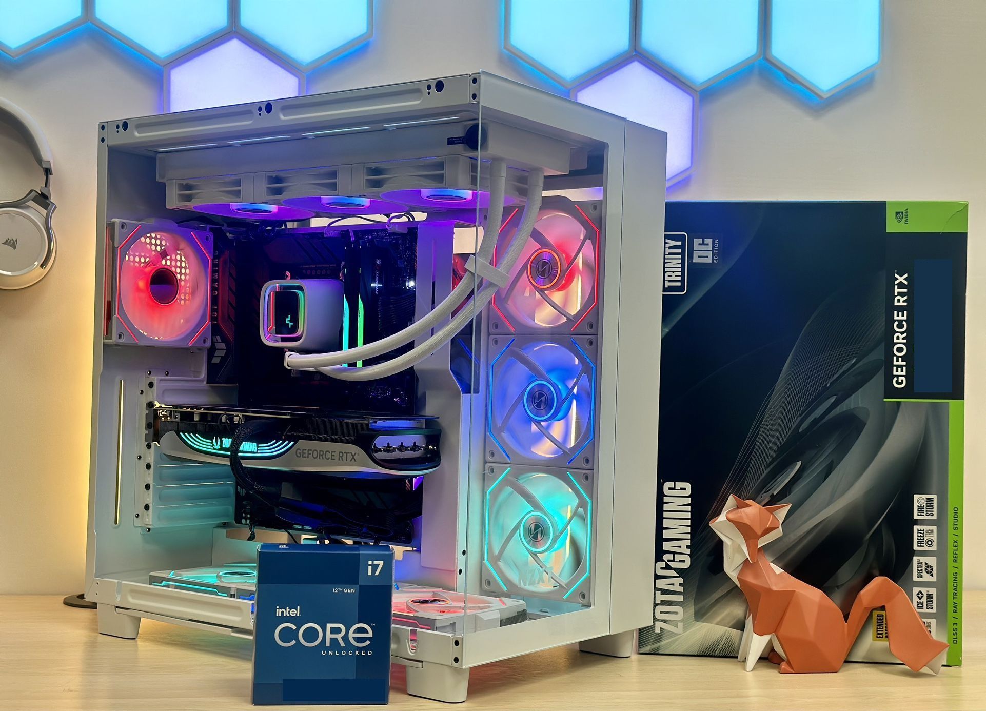 🦊 FOX 20 🦊 1 YEAR WARRANTY + ZERO DOWN 🦊 FOX HIGH END GAMING | PROFESSIONAL PC | COMPUTER | RIG | DESKTOP |INTEL I7-14700KF | RTX 5070TI | 32GB RAM