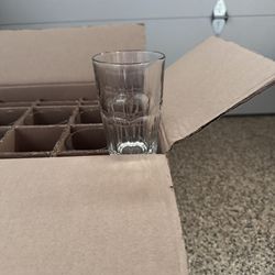 Brand new!! 18-piece Glass Drink Set