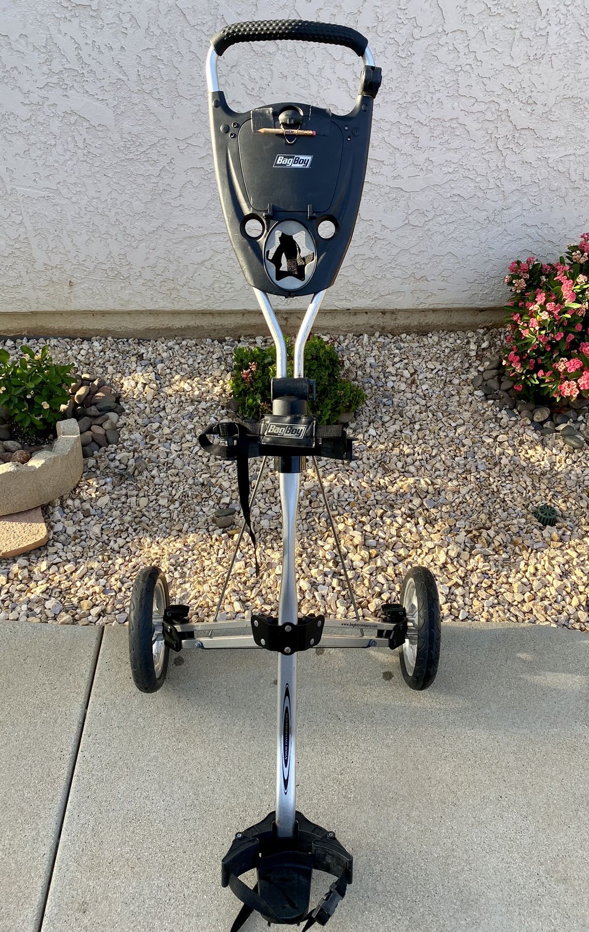 Bag Boy Golf Caddy Push Cart for Sale in Escondido, CA OfferUp